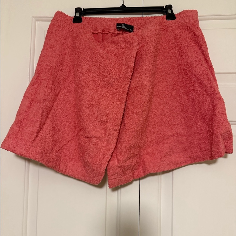 Pomander Place Pink Mini Skirt Lightweight Summer Essential